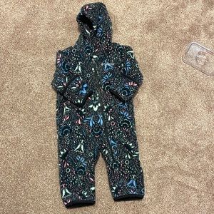 Columbia fleece full body suit- 3-6 month baby girl